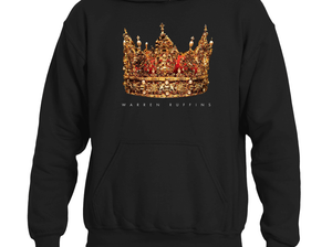 Crown Warren Ruffins Hoodie Black